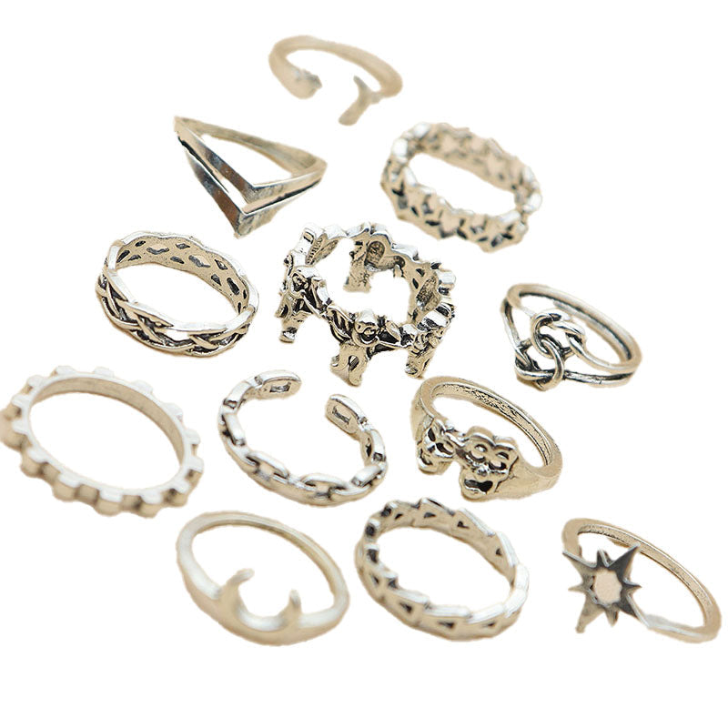 Sterling Silver minimalist handcrafted rings for women and teens-32 styles-adjustable