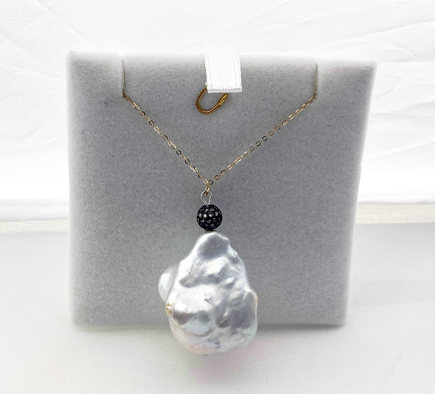 Unique one of a kind Baroque pearl necklaces - Providence silver gold jewelry usa