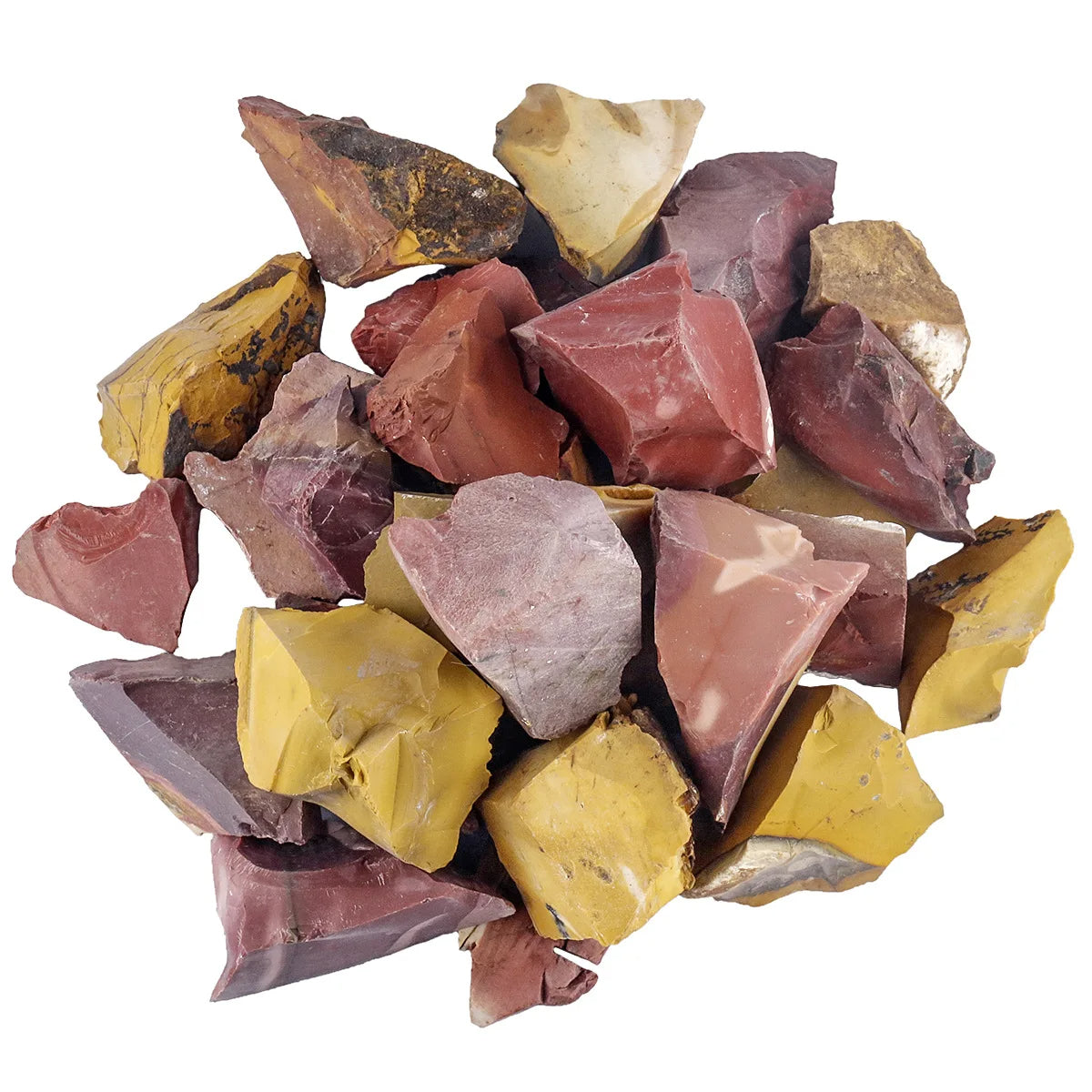 Healing Stone Crystal Nugget Rock Stone Beads with Loop for DIY