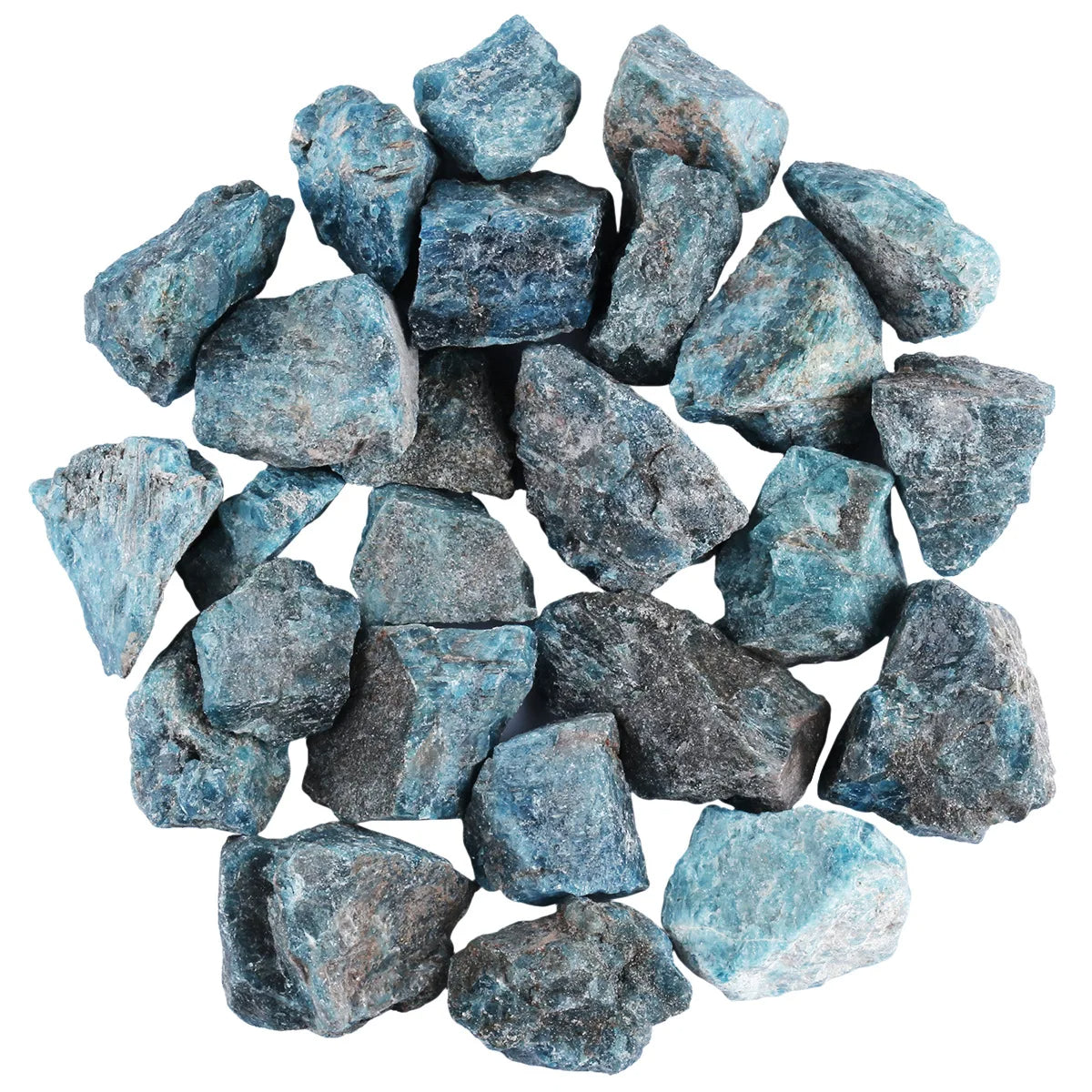 Healing Stone Crystal Nugget Rock Stone Beads with Loop for DIY