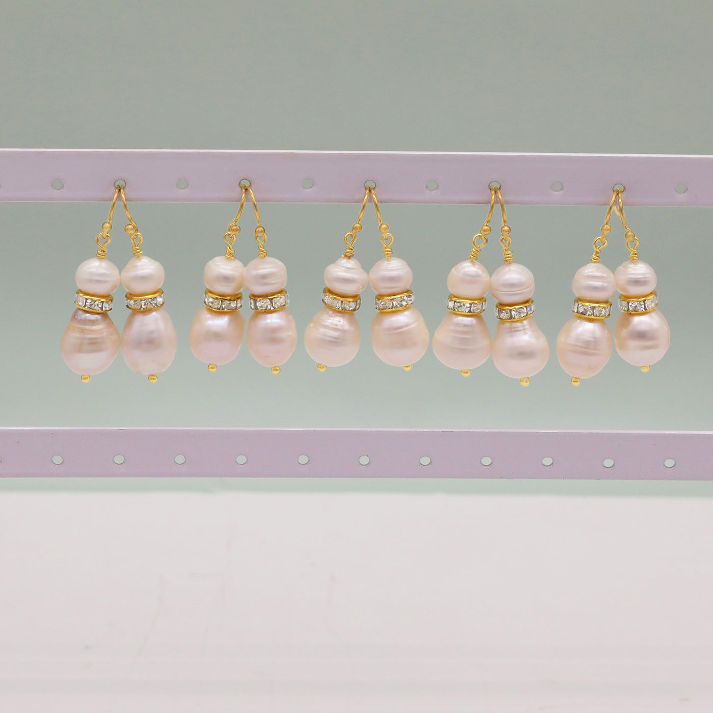 Authentic Baroque Freshwater Pearl Earrings Luxury Classic design Freshwater Pearl earrings Ideal for Christmas, Valentine's Day gifts, with gift boxes, perfect for everyday, wedding, banquet and party wear exquisite freshwater pearl earrings jewelry