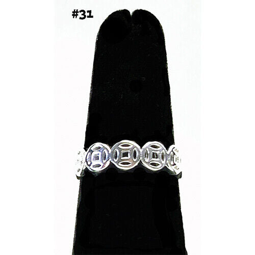 Sterling silver handcrafted minimalist sterling silver rings - Providence silver gold jewelry usa