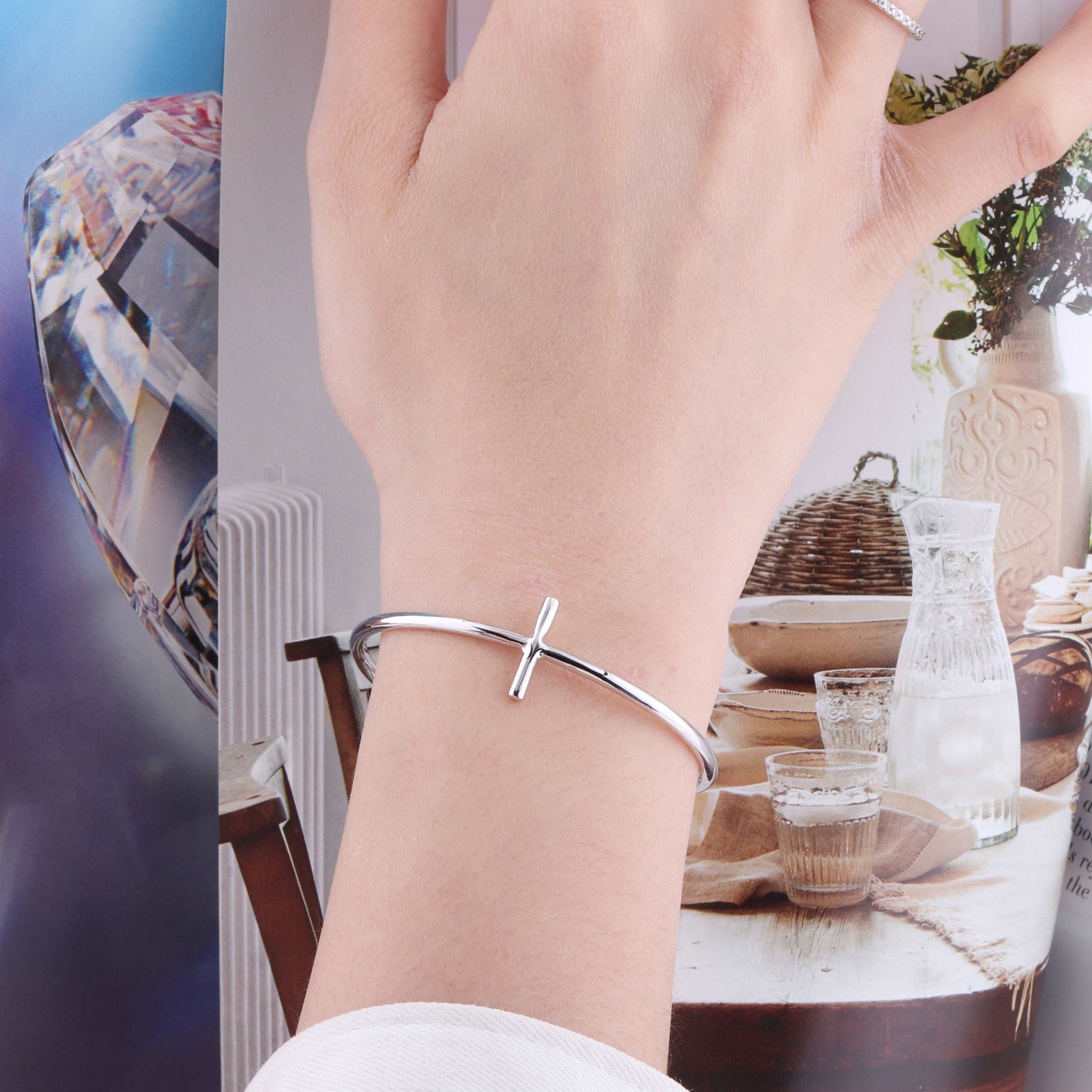Faith Bracelet - Providence silver gold jewelry usa