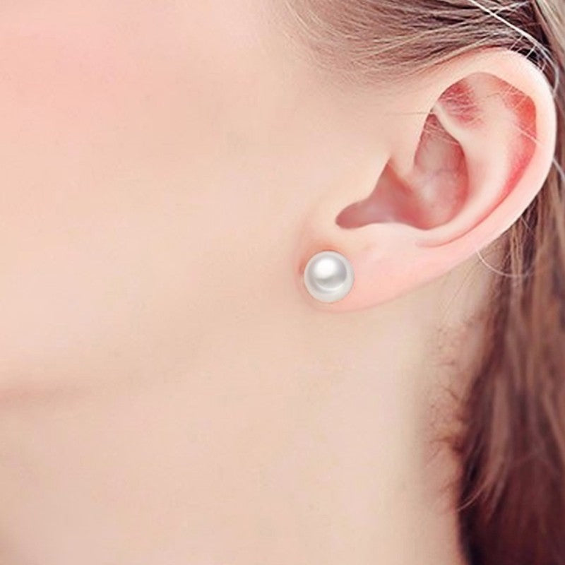 14K Akoya south sea pearl Stud earring - Providence silver gold jewelry usa