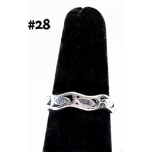 Sterling silver handcrafted minimalist sterling silver rings - Providence silver gold jewelry usa