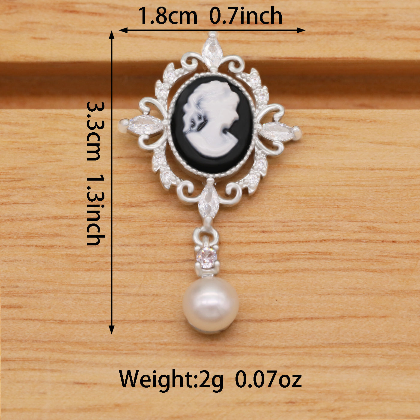 Vintage Luxury Natural Freshwater Pearls And S925 Silver Earrings Elegant Exquisite Elizabeth Portrait Natural Freshwater Pearl Earrings Fashionable And Versatile S925 Silver Earrings【NK-EH2501White-04】