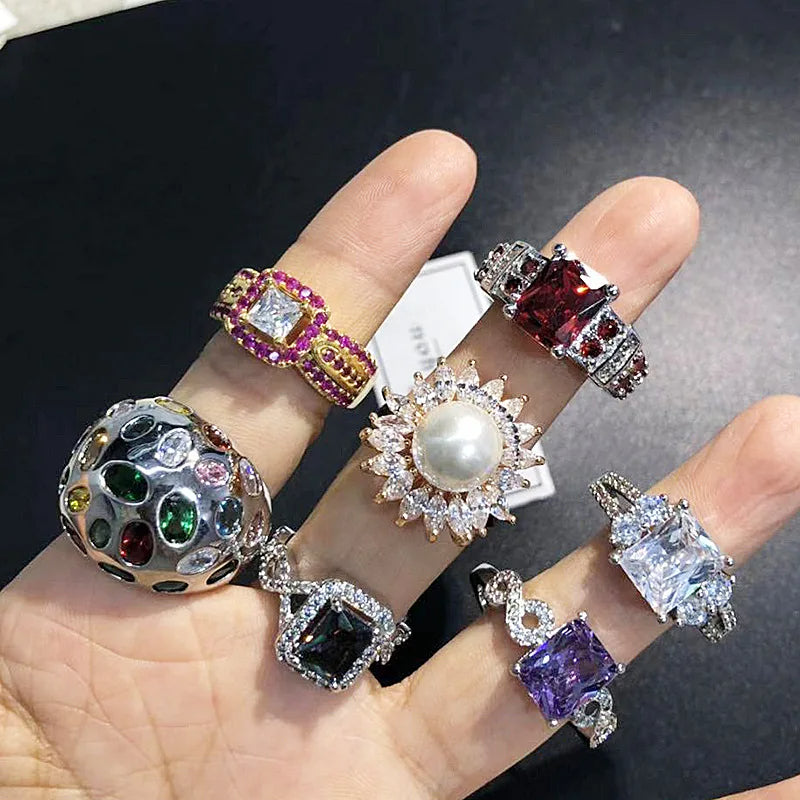 Best selection of wholesale women's ring 36 piece assortment