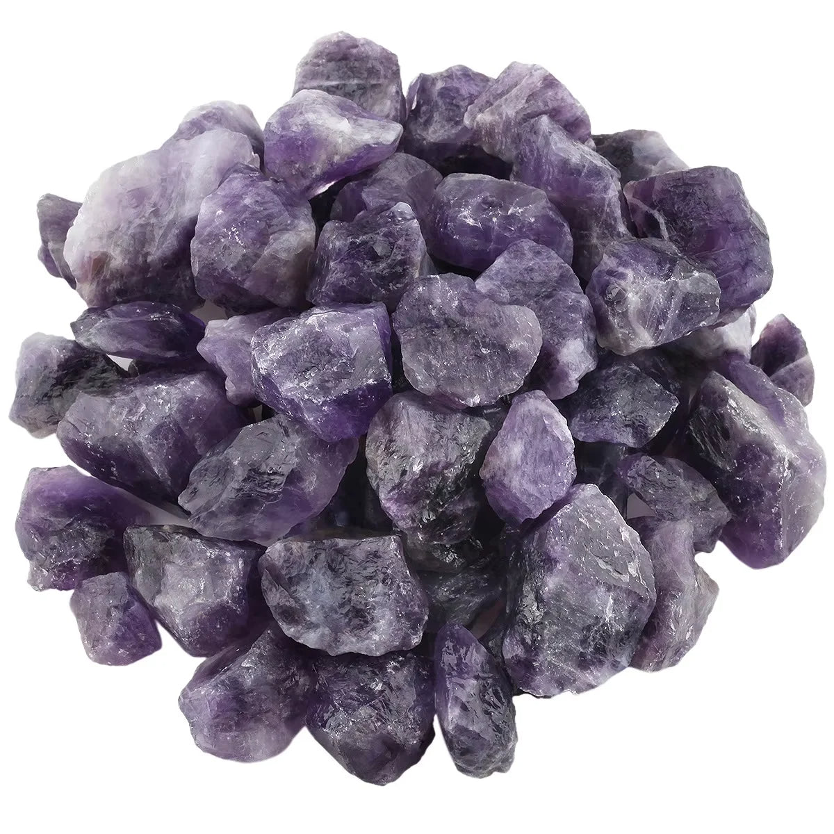 Healing Stone Crystal Nugget Rock Stone Beads with Loop for DIY