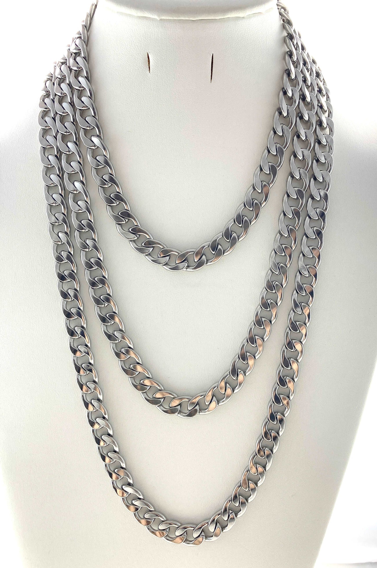 10-12 mm Stainless Steel Necklace