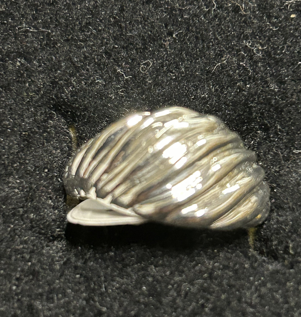 Wholesale Women's Fashion Rings - Silver Ribbed Wrap