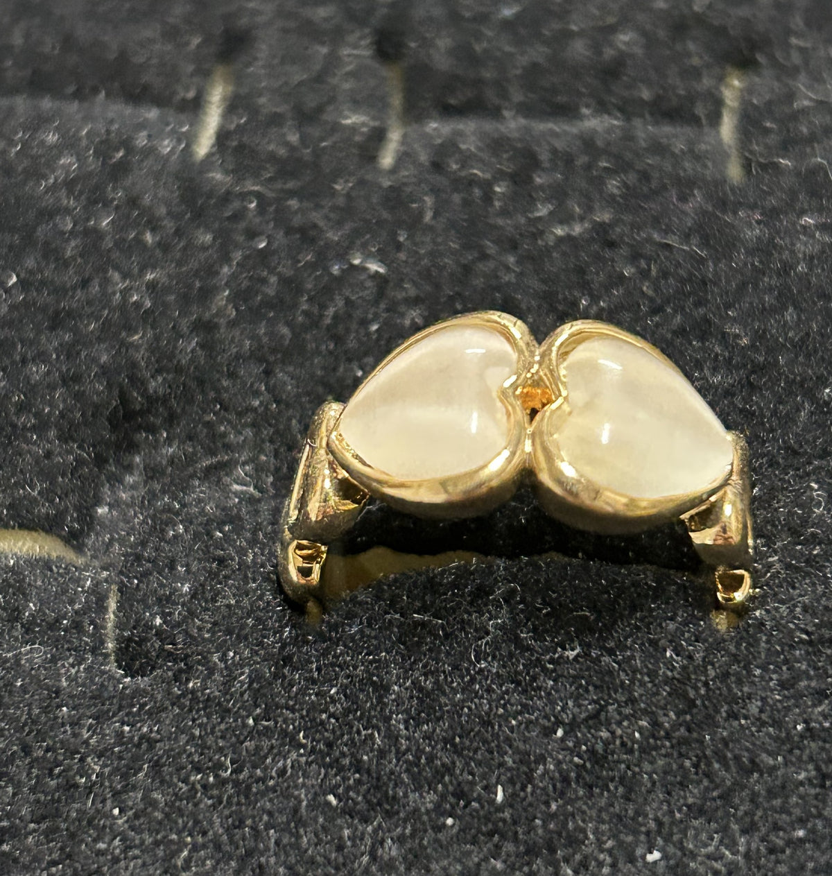 Wholesale Women's Fashion Rings - Double Heart