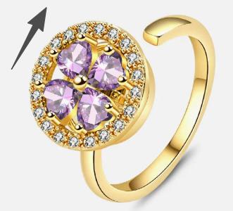 Anxiety Spinner Ring #JCSR-5343