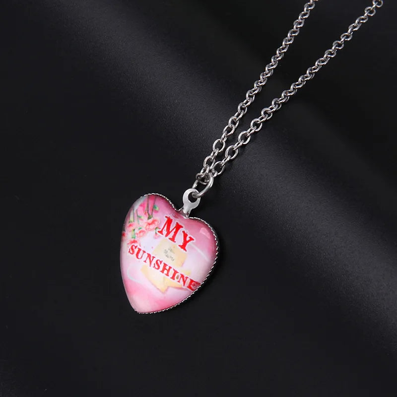 Stainless Steel hearts gift boxed, with precious scripts.