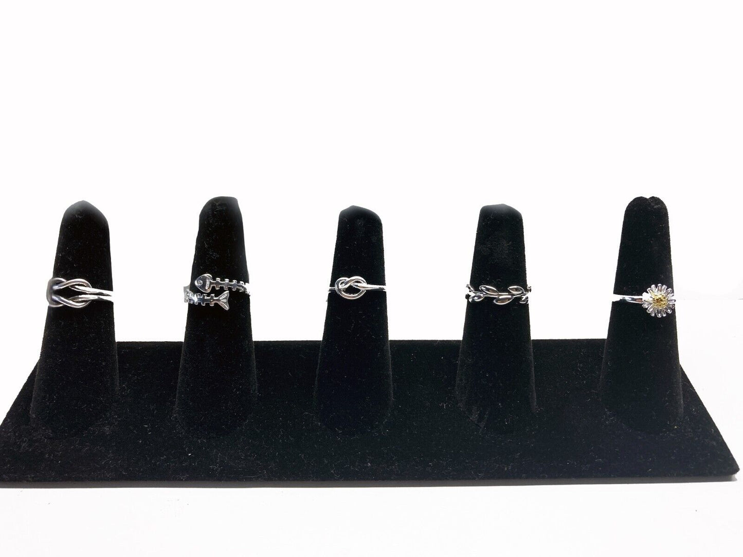 Sterling silver minimalist