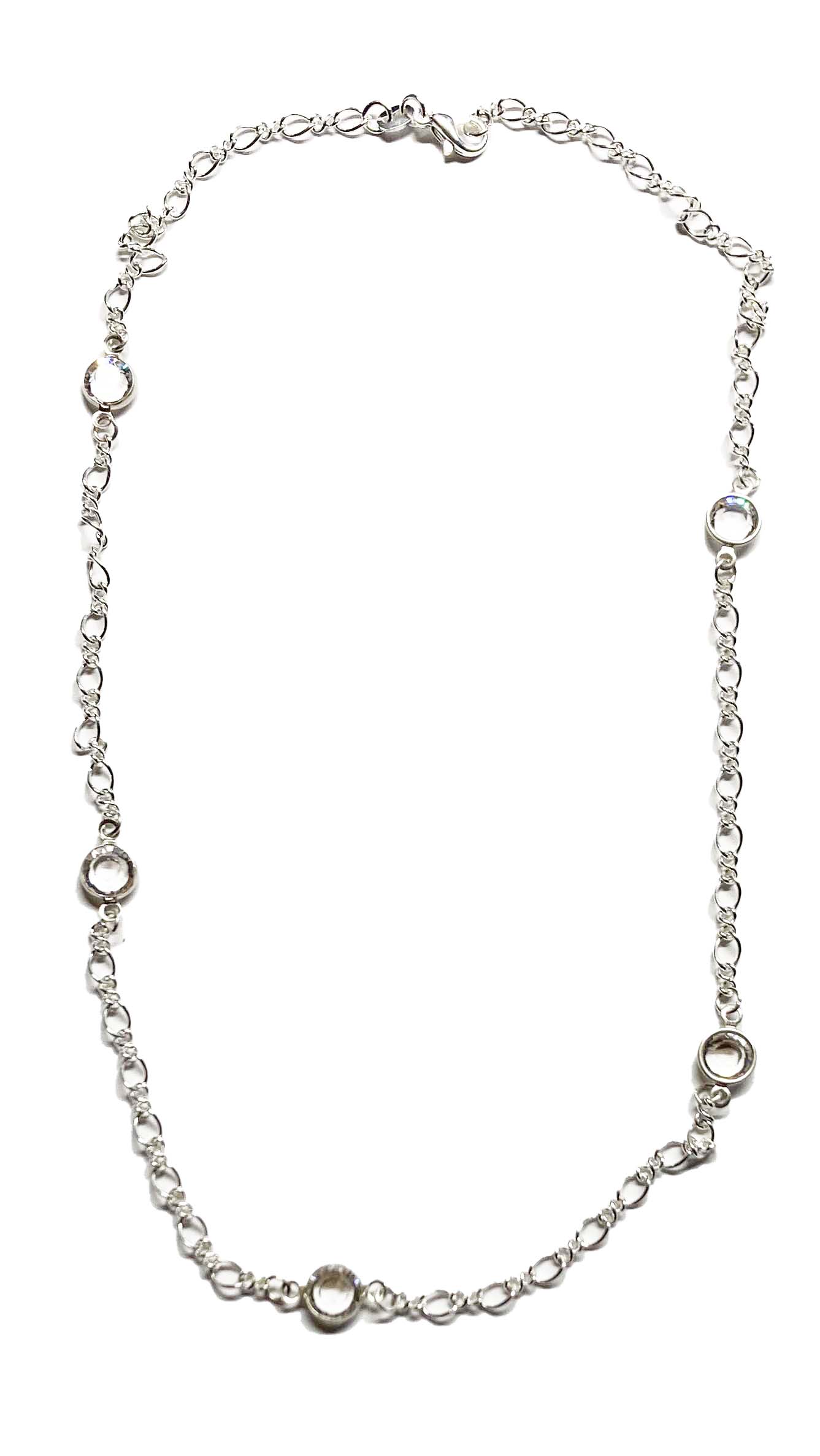 Wholesale Item Sterling silver with Swarovski austrian crystals necklace (Copy)