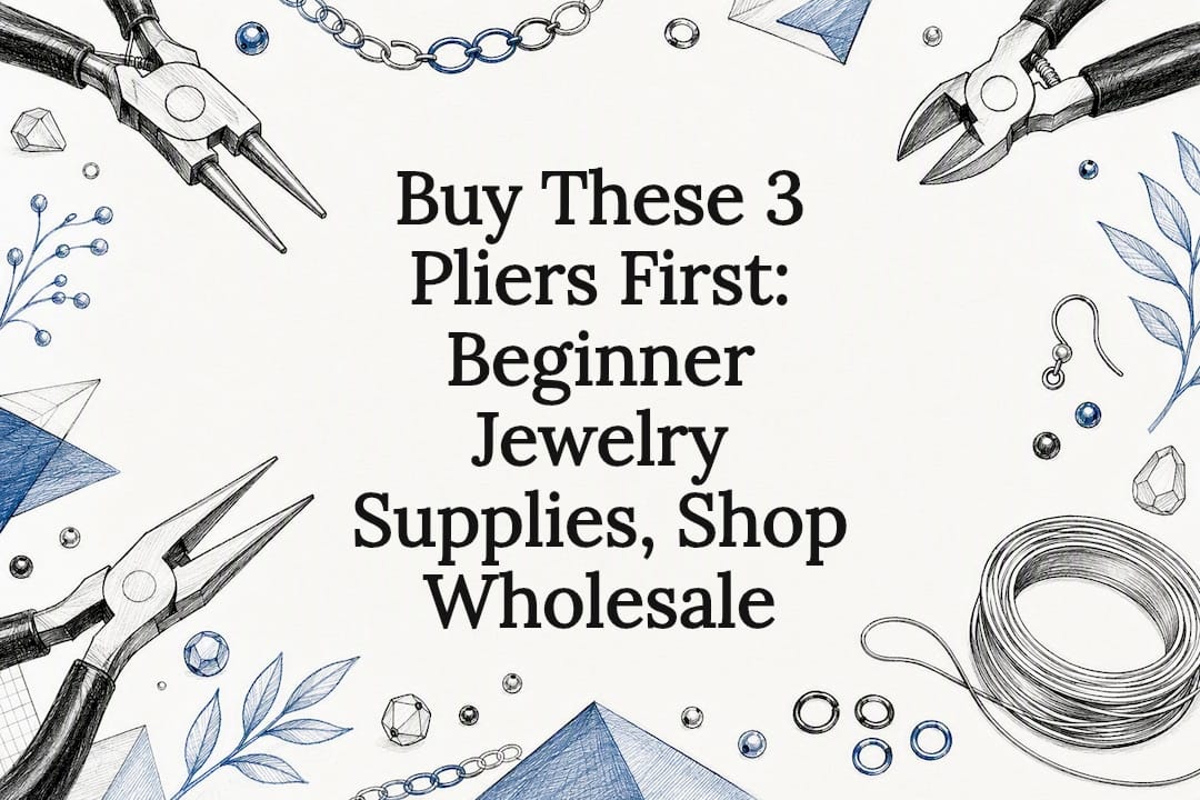 Decorative beginner jewelry tools title card