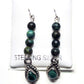 African turquoise 925 earring - Providence silver gold jewelry usa