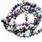 Natural Blue Purple Imperial Jasper beads Sea Sediment 20/PKG - Providence silver gold jewelry usa