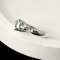 Sterling Silver high fashion Leapoard ring