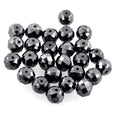 Black Diamond Faceted Rondelle Beads, 2.5 mm To 3 mm, Black Diamond Jewelry Making Beads