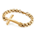 Mens Masculinit Cross Bracelet