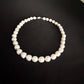 Elegant freshwater pearl necklace S925 silver, Baroque round pearls, vintage luxury, fashion accessories, June Birthstone, the perfect gift for everyday parties, Valentine's Day 【NK-XL2501-White-04】