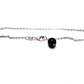 sterling silver anklet in rolo chain customizable - Providence silver gold jewelry usa