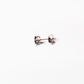 Genuine stone birthstone earrings in .925 sterling silver - Providence silver gold jewelry usa