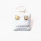 Genuine stone birthstone earrings in .925 sterling silver - Providence silver gold jewelry usa