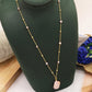 1 stylish and exquisite geometric Baroque freshwater pearl pendant necklace, women's freshwater pearl pendant necklace, Valentine's Day gift for girlfriends, banquet and wedding accessories【XL-2502Golden-02】