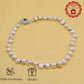 Irregular White Baroque Natural Freshwater Pearl Necklace 100% handmade 17.7inch long 12-17mm Freshwater Pearl necklace suitable for everyday, wedding, birthday parties, Christmas, Valentine's Day, stylish Baroque freshwater pearl necklace