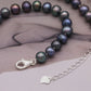 Elegant Handmade Freshwater Pearl Necklace in 925 Silvery - Perfect for Parties, Holidays & Gifts | Ideal for Women's Day, Mother's Day, Girlfriends & Friends