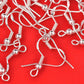 Sterling Silver Fish Hook earwires DIY