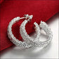 3 pcs. Handcrafted mesh bracelet-earring-ring gift set - Providence silver gold jewelry usa