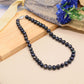Handmade Freshwater Pearl Necklace Vintage Design Style, Suitable for Daily Wear, Special Occasions, Christmas, Mother'S Day, Thanksgiving, Valentine'S Day, Universal Accessories for All Seasons【NK-XL2501Black-02】