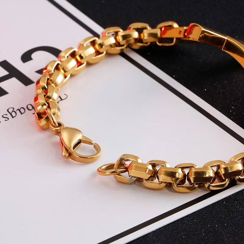 Mens Quality made Masculinity Cross Bracelet