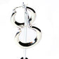 30mm Sterling Silver Hoop Earrings With French Locks - Providence silver gold jewelry usa