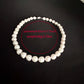 Elegant freshwater pearl necklace S925 silver, Baroque round pearls, vintage luxury, fashion accessories, June Birthstone, the perfect gift for everyday parties, Valentine's Day 【NK-XL2501-White-04】