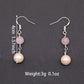 Elegant Fresh Water Pearl earrings, ideal for Valentine's Day , perfect for everyday, wedding and birthday parties[NK-EH2501White-03]