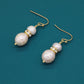 Authentic Baroque Freshwater Pearl Earrings Luxury Classic design Freshwater Pearl earrings Ideal for Christmas, Valentine's Day gifts, with gift boxes, perfect for everyday, wedding, banquet and party wear exquisite freshwater pearl earrings jewelry