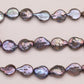 17.1 inch Freshwater Pearl Necklace, Elegant Handmade Baroque 925 Sterling Silver Plated Luxury Strand for Daily Wear, Weddings, Parties, Gifts - All Seasons Chic Jewelry with Gift Box[NK-XL2501-Purple-01]