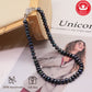 100% handmade 9-10mm unique Flat Freshwater Pearl necklace Luxury AAA+ Freshwater Pearl Necklace jewelry, with gift box, elegant men's and women's jewelry holiday gifts, suitable for everyday and party wear[XL-2501Purple-01]
