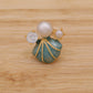 Elegant Starfish & Freshwater Pearl Stud Earrings - 925 Sterling Silvery, Perfect for Daily Wear & Special Occasions