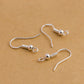 Sterling Silver Fish Hook earwires DIY