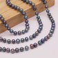 Elegant Handmade Freshwater Pearl Necklace in 925 Silvery - Perfect for Parties, Holidays & Gifts | Ideal for Women's Day, Mother's Day, Girlfriends & Friends