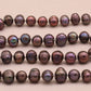 Vintage Boho Freshwater Pearl Necklace with 925 Silver Clasp, June Birthstone Elegant Jewelry, No Plating, Ideal for Gifts – Versatile Accessory for Parties【NK-XL2501Brown-01】