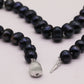Handmade Freshwater Pearl Necklace Vintage Design Style, Suitable for Daily Wear, Special Occasions, Christmas, Mother'S Day, Thanksgiving, Valentine'S Day, Universal Accessories for All Seasons【NK-XL2501Black-02】