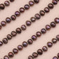 Vintage Boho Freshwater Pearl Necklace with 925 Silver Clasp, June Birthstone Elegant Jewelry, No Plating, Ideal for Gifts – Versatile Accessory for Parties【NK-XL2501Brown-01】