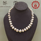 Irregular White Baroque Natural Freshwater Pearl Necklace 100% handmade 17.7inch long 12-17mm Freshwater Pearl necklace suitable for everyday, wedding, birthday parties, Christmas, Valentine's Day, stylish Baroque freshwater pearl necklace