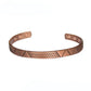 Wholesale Fashion Jewelry Magnetic Copper Bracelet Rose Gold (Copy)